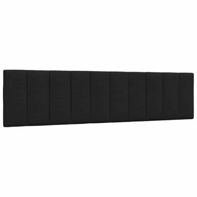 Bedframe zonder matras "Hanko" stof zwart 200x200 cm