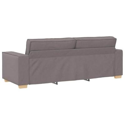 3-zitsbank Taupe 180 cm Stof