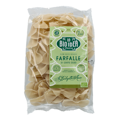 Bioidea Farfalle vlindertjes wit bio 275 Gram Bioidea Farfalle vlindertjes wit bio 275 Gram