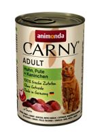 ANIMONDA Carny Adult Chicken, turkey, rabbit - nat kattenvoer - 200g - thumbnail