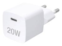 Vivanco TCVVUSBPD20W USB-oplader 20 W 1x USB-C USB PD Wit Snellader - thumbnail