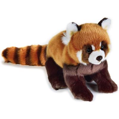 National Geographic knuffel rode panda junior 26 cm pluche bruin