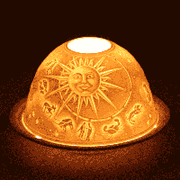 Sfeerlicht Porselein Dierenriem - thumbnail