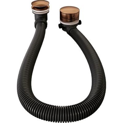 Badafvoer met Overloop Badvulcombinatie Brauer Copper Edition Geborsteld Koper Brauer