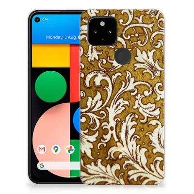 Siliconen Hoesje Google Pixel 4a 5G Barok Goud Siliconen Hoesje Google Pixel 4a 5G Barok Goud