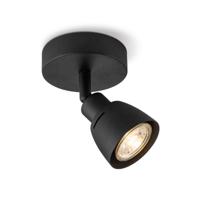 Home sweet home LED opbouwspot Aka Ø 9,5 cm - zwart - thumbnail