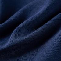 Kindershirt met lange mouwen vliegtuigprint 92 marineblauw - thumbnail