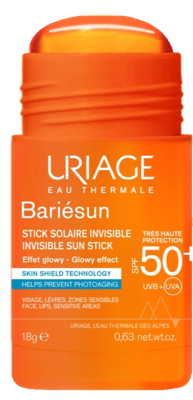 Uriage Bariesun SPF50+ stick invisible glow 18 Gram Uriage Bariesun SPF50+ stick invisible glow 18 Gram
