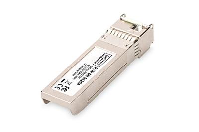 DIGITUS Universele SFP+ Module - 10 Gbit/s - Mini GBIC - voor singlemode glasvezelkabel - LC Simplex - Bidirectioneel - TX1270/RX1330nm - 10 km bereik - Plug & Play