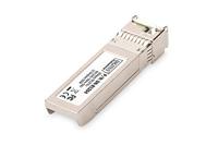 DIGITUS Universele SFP+ Module - 10 Gbit/s - Mini GBIC - voor singlemode glasvezelkabel - LC Simplex - Bidirectioneel - TX1270/RX1330nm - 10 km bereik - Plug & Play - thumbnail