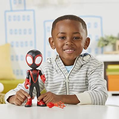 Hasbro spidey and his amazing friends miles morales spider-man actiefiguur