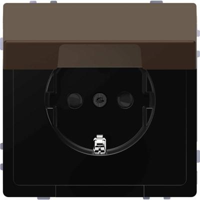 Merten MEG2310-6052 Wandcontactdoos System Design Mokka 1 stuk(s)
