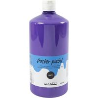 Creativ Company Tempera verf mat, violet, 1000 ml/ 1 fles - thumbnail