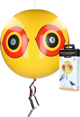 Knock Pest Schrikballon Geel Knock Pest Schrikballon Geel