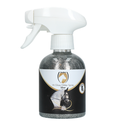 Excellent Horse Hi Gloss Glitter Spray Silver 250 ml Excellent Horse Hi Gloss Glitter Spray Silver 250 ml