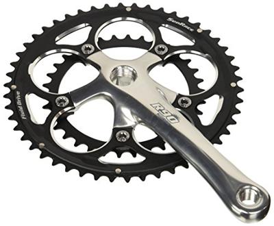 Sunrace crankstel fcr9f 9-speed 50/34t. 170mm zwart aluminium