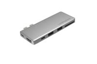 LandingZone USB Type-C Hub New Macbook Pro USB-C USB-A USB-C -Gen HDMI SD-kaart - thumbnail