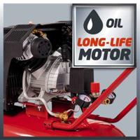 Einhell TE-AC 400/50/10 V Compressor | 10 bar | 50 L - 4010472 - thumbnail