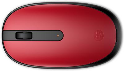 HP 240 Bluetooth-Maus (Empire Red) Muis Bluetooth Optisch Rood 3 Toetsen 1600 dpi