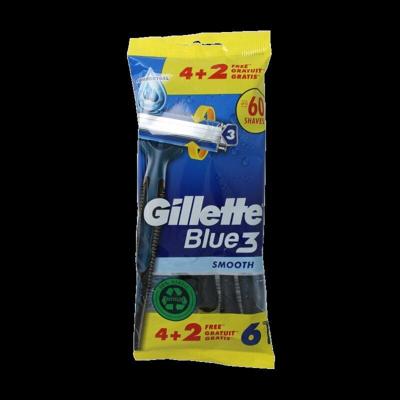 Gillette Blue 3 wegwerpmesjes 6 Stuks
