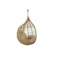 Hangende tuinstoel DKD Home Decor Bruin Beige Lichtbruin Aluminium Synthetische rotan 90 x 70 x 110 cm 100 x 70 x 125 cm (100 x - thumbnail
