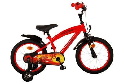 Cars Disney kinderfiets - jongens - 16 inch - rood