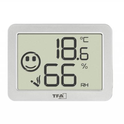TFA Dostmann 30.5055.02 Thermo- en hygrometer Wit