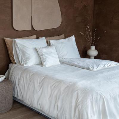 Dommelin Dommelin Dekbedovertrek Liva Percal 200TC Wit 240x200/220 cm