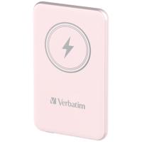 Verbatim Charge n Go Magnetic Wireless Powerbank 5000 mAh Fast Charge, Quick Charge 3.0, USB PD 3.0, Adaptive Fast Charge LiPo USB-C Pink - thumbnail