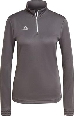 adidas Entrada 22 Trainingstrui 1/4-Zip Dames Grijs Wit