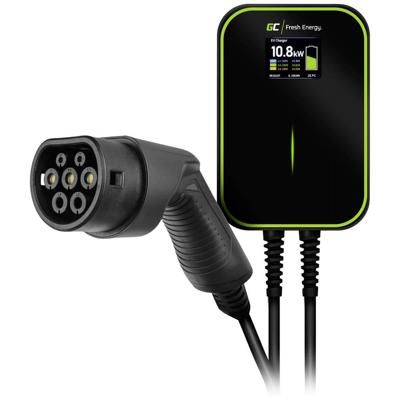 Green Cell EV PowerBox Wallbox Type 2 32 A Aantal aansluitingen 1 22 kW