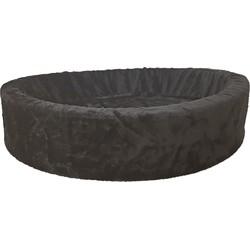 Teddymand zwart nr. 7/100 cm Slaapplezier Gebr. de Boon - Gebr de boon