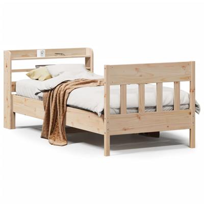 Bedframe zonder matras massief grenenhout 90x190 cm Bedframe zonder matras massief grenenhout 90x190 cm