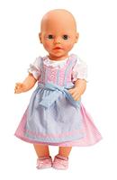 Heless Poppenjurk roze en blauw, 35-45 cm - thumbnail