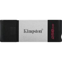 Kingston Technology DataTraveler 80 USB flash drive 256 GB USB Type-C 3.2 Gen 1 (3.1 Gen 1) Zwart, Zilver - thumbnail