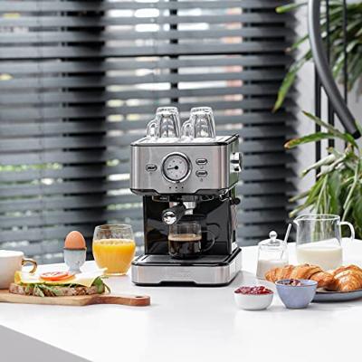 Princess 01.249412.01.001 Capsulemachine RVS, Zwart Nespresso - thumbnail