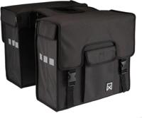 Willex Fietstas Paisley 38 L zwart 10601 - thumbnail