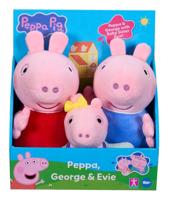 Peppa Pig Plush figures 3er Pack - thumbnail