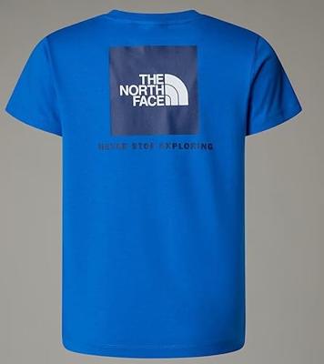 The North Face Redbox S/S T-shirt Kinderen Hero Blue/Estate Blue M The North Face Redbox S/S T-shirt Kinderen Hero Blue/Estate Blue M