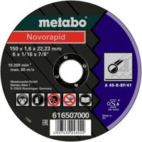 Metabo 616507000 Doorslijpschijf recht 150 mm 25 stuk(s) Blik, Profiel - thumbnail