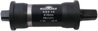 Sturmey-Archer Europa N.V. Trapas sunrace 127mm/ ø38 inslagcups - spieloos - zwart - thumbnail