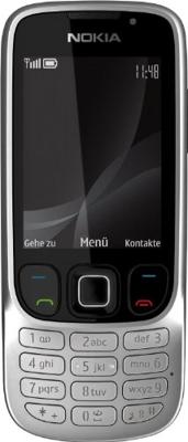 Nokia 6303i, all carriers, 2048 GB, mobiele telefoon (camera met 3,2 MP, MP3, Bluetooth) klassiek staal