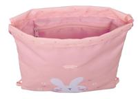 Rugtas met Koordjes Safta Bunny Roze 26 x 34 x 1 cm - thumbnail