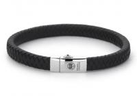 Rebel and Rose Small Braided Black Armband M - thumbnail