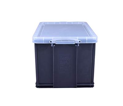 Really Useful Box opbergdoos 84 liter, transparant gerookt Really Useful Box opbergdoos 84 liter, transparant gerookt