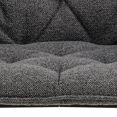 Sohome Eetkamerstoel 'Milly' Bouclé, kleur Antraciet Sohome Eetkamerstoel 'Milly' Bouclé, kleur Antraciet