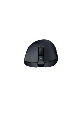 Razer DeathAdder V3 Pro draadloze gamingmuis + HyperPolling draadloze dongle: 63 g lichtgewicht - optische schakelaars Gen-3 - Focus Pro 30K optische sensor - 5 programmeerbare knoppen - 90 uur