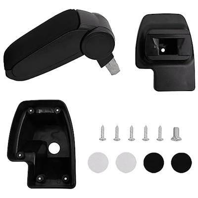 VidaXL Armsteun 15x35x(33-49,5) cm abs zwart