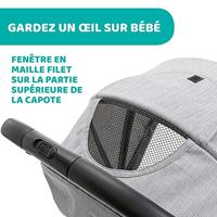 Chicco Trolley Me Lichtgewicht wagen 1 zitplaats(en) Zwart, Grijs - thumbnail