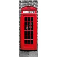 Poster London Phone Box 53x158cm - thumbnail